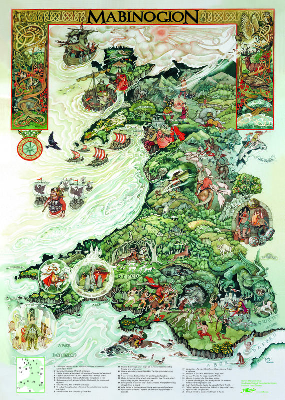 A picture of 'Poster y Mabinogion' 
                              by 